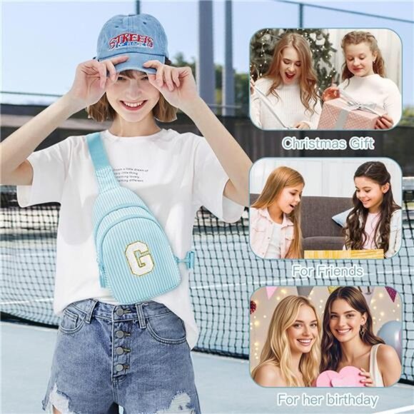 Crossbody Bags Fanny Pack for Teen Girls - Picture 2 of 6